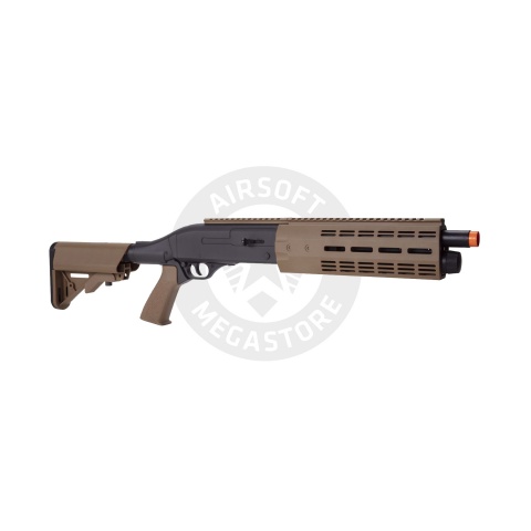 Elite Force CO2 Tri-Shot Shotgun - Tan/Black
